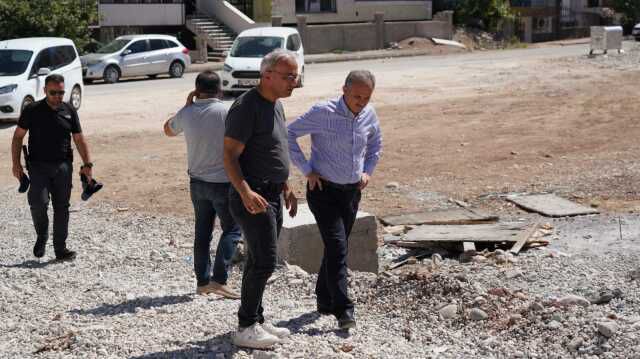 Adıyaman Belediye Başkanı Kılınç, Milli Mücadele Parkı İnşaatını İnceledi