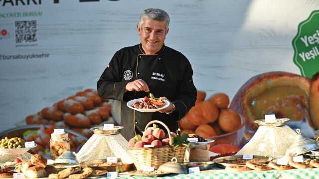 Bursa'nın Tescilli Lezzetleri 'Yeşil Gastronomi' Festivali ile Dünyaya Tanıtılacak