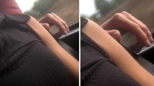 Otobüste 15 yaşındaki kıza taciz! Yedek şoförün yaptığı iğrençliği böyle kaydetti