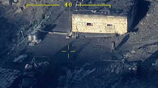 Karabağ'daki Ermeni militanlar mevzilerini bırakıp geri çekildi: O anlar İHA kamerasında