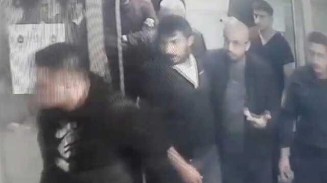 Annesiyle ilgilenmediğini iddia eden sağlıkçıyı böyle darbetti