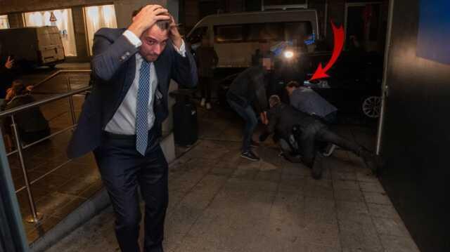 Hollandalı siyasetçi Thierry Baudet, Belçika'da şemsiyeli saldırıya uğradı
