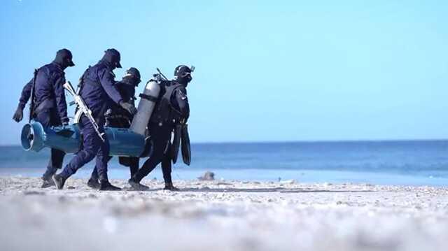 Hamas'ın yerel yapım torpidosu El Asif'den görüntüler