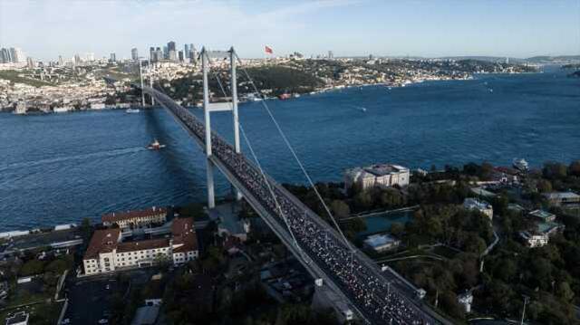 Son Dakika: 45. İstanbul Maratonu'nu erkeklerde Kenyalı atlet Panuel Mkungo kazandı