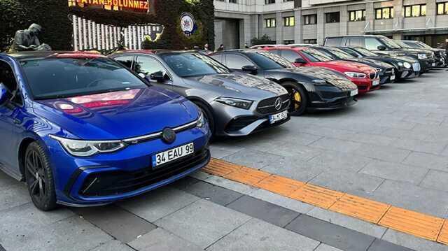 Çökertilen Comanchero çetesinin lüks araçları artık emniyete hizmet verecek