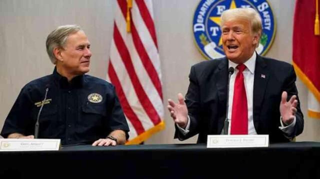 ABD yönetimine başkaldıran Teksas Valisi'ne Trump'tan destek geldi