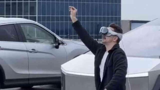 Apple'ın yeni sanal gözlüğü piyasaya çıktı! Sokaklar bilim kurgu filmine döndü