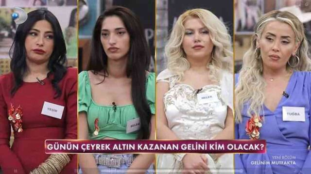 Gelinim Mutfakta'nın Bugünkü Birincisi ve Çeyrek Altın Sahibi Kim?