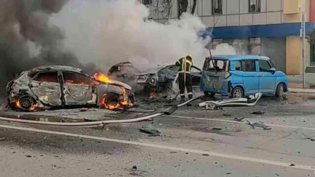 Ukrayna ordusu Rusya'nın Belgorod kentine vurdu: 5 ölü, 18 yaralı