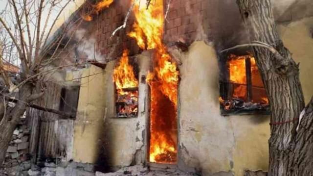 Beypazarı'nda çıkan yangında 3 çocuktan biri hayatını kaybetti