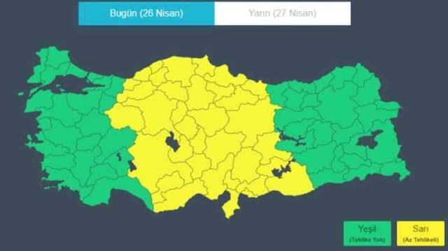 Yurt genelinde toz bulutu etkisi sürüyor! Meteoroloji'den 35 ile sarı kodlu uyarı