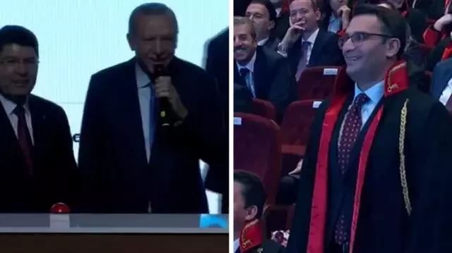 Cumhurbaşkanı Erdoğan ile savcı arasında gülümseten 'boy' diyaloğu: Kıskandım seni
