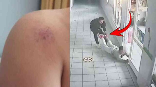 Down sendromlu çocuğa öldüresiye dayak! Yalanı güvenlik kamerası görüntüleri ortaya çıkardı