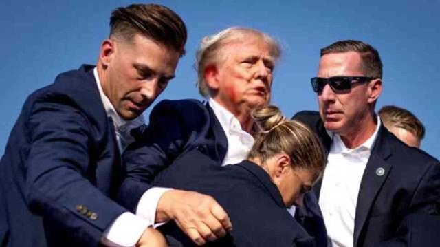 Trump'tan suikast girişimi sonrası ilk açıklama: Kulağımın üst kısmını delip geçti, çok fazla kanama oldu