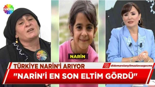 Didem Arslan Yılmaz'la Vazgeçme saat kaçta başlıyor? Canlı izleme linki! 28 Ağustos Diyarbakır'da kaybolan Narin bulundu mu? Son gelişmeler...