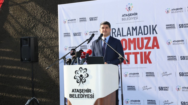 Ataşehir Belediyesi, bir yıllık kiralama maliyetiyle 59 yeni aracı bünyesine kattı