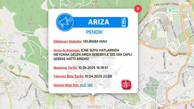 İstanbul PENDİK su kesintisi! 10-11 Nisan İSKİ Pendik su kesintisi ne zaman bitecek, sular ne zaman gelecek?
