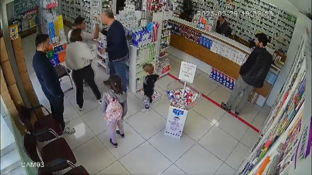 Eczanede Kargaşa: Kavga Anı Kamerada