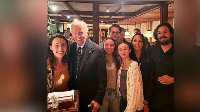 Kansere yakalanan Biden'dan ilk görüntü