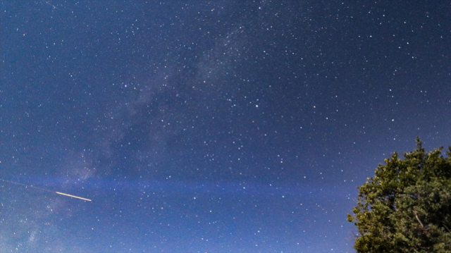 Perseid meteor yağmuru Türkiye semalarında büyüledi