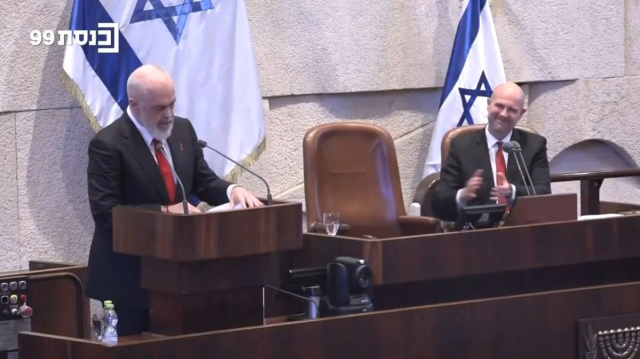 Arnavutluk Başbakanı'nın İsrail parlamentosundaki konuşmasına 'Türkiye' çıkışı damga vurdu