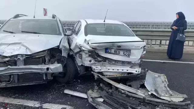 Diyarbakır'da 13 aracın karıştığı zincirleme kaza! Çok sayıda yaralı var