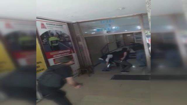 HDP binasına girerek bir kadını öldüren saldırganın yakalanma anı ortaya çıktı