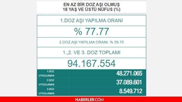 31 Ağustos Salı 2021 korona tablosu… Bugünkü corona vaka sayısı açıklandı! 31 Ağustos koronavirüsten kaç kişi öldü?