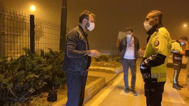 Alkollü sürücüden basın mensubuna şaşırtan cevap: Senin güzelliğine içtim