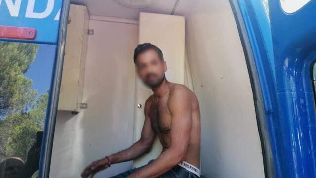 Ormanı yakarken suçüstü yakalanan şüpheli adam yaralama ve uyuşturucudan sabıkalı çıktı