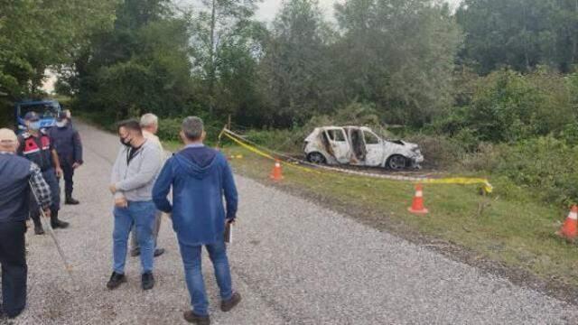 Amatör futbolcu Burak Gündoğdu, yanan aracında ölü bulundu