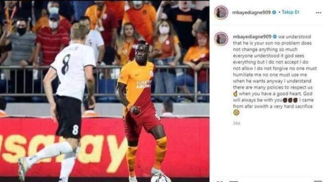 Diagne'nin hedefinde Fatih Terim mi vardı? Senegalli golcü olay yaratan paylaşımına açıklık getirdi