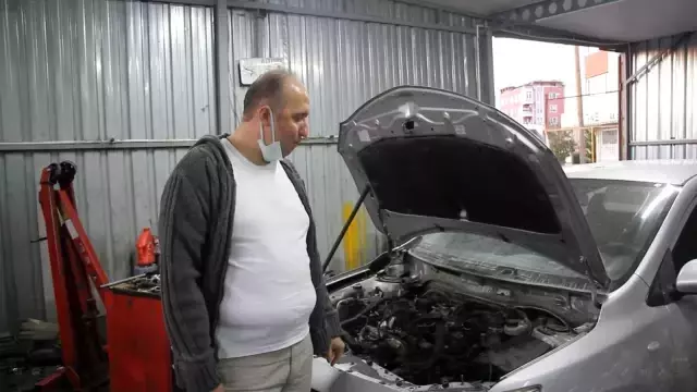 Hidrojen temizliği yaptırmak istediği otomobilinde 20 bin liralık hasar oluştu