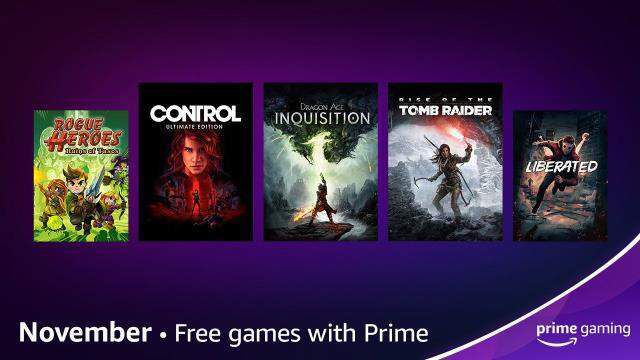 600 TL değerindeki Amazon Prime Gaming'in Kasım ayı oyunları açıklandı!