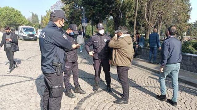 Edirnekapı Şehitliği'ndeki uygunsuz görüntüler polisi harekete geçirdi! Bölgedeki denetimler sıklaştırıldı