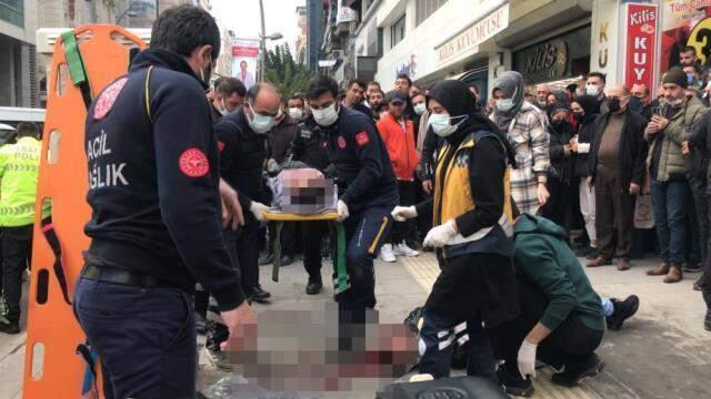 10'uncu kattan kendini boşluğa bıraktı, aşağıdaki vatandaşın üzerine düştü: 1 ölü, 1 ağır yaralı