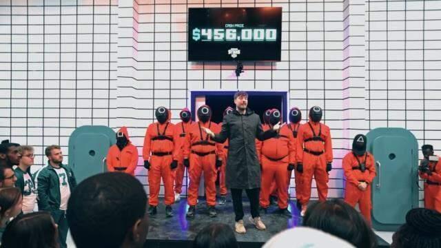 Bir YouTuber'ın düzenlediği 456 bin dolar ödüllü Squid Game videosu rekorlar kırdı