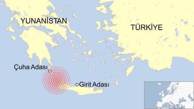 Girit nerede? Girit adası nerede? Antalya'da deprem mi oldu?