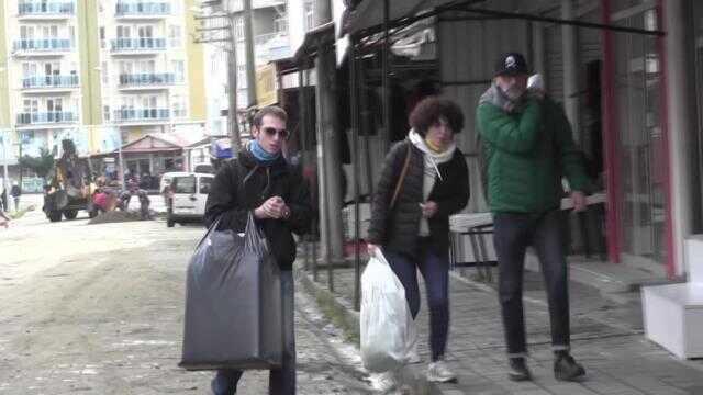 Bulgarlardan sonra şimdi de Gürcüler! Alışverişe doyup dolu bavullarla ülkelerine dönüyorlar