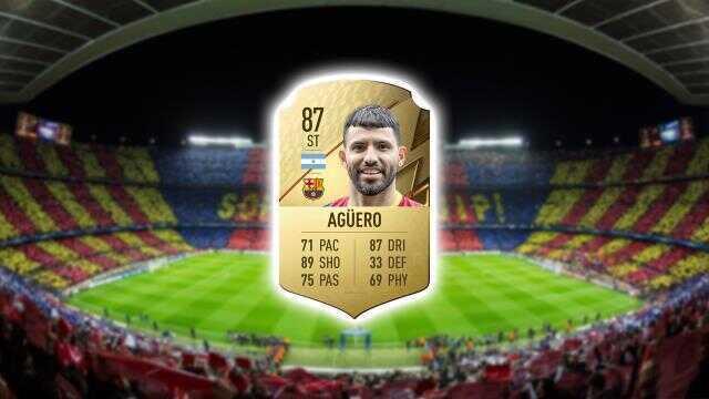 Sergio Aguero, FIFA 22'den çıkarıldı