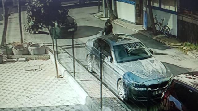 Hemşire Ömür Erez'i başından vurarak öldüren caninin kaçtığı anlar kamerada