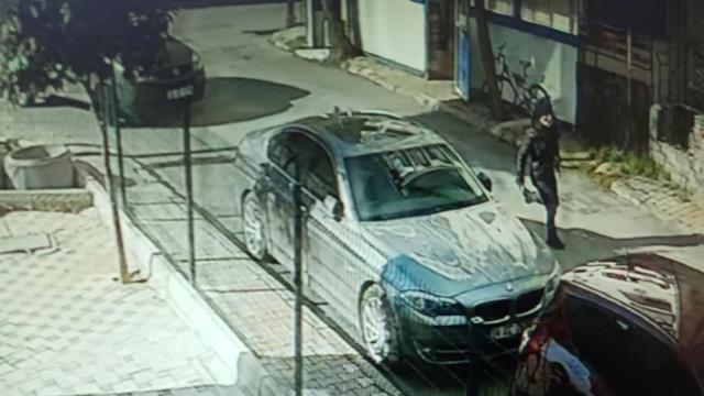 Hemşire Ömür Erez'i başından vurarak öldüren caninin kaçtığı anlar kamerada