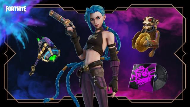 Arcane dizisinde yer alan LoL karakterleri Fortnite'a eklendi