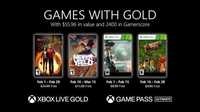 Xbox Live Gold Şubat 2022 ücretsiz oyunları açıklandı