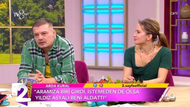 Arda Kural'dan canlı yayında büyük itiraf: Yıldız Asyalı beni aldattı