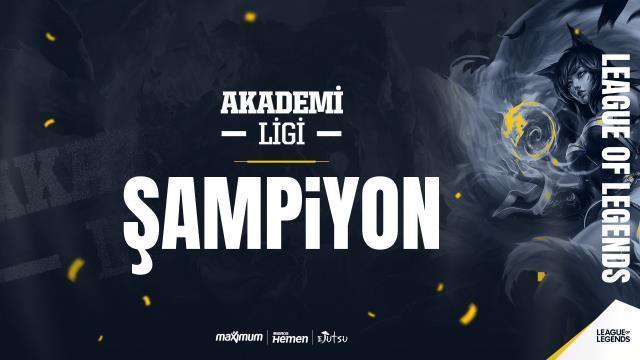 Akademi Ligi 2022 Kış Mevsimi'nin şampiyonu Fenerbahçe oldu