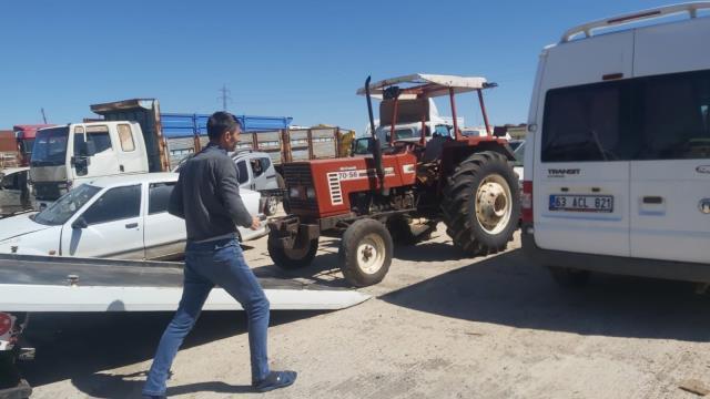 Afyon'da çalınan traktör 26 yıl sonra Şanlıurfa'da bulundu