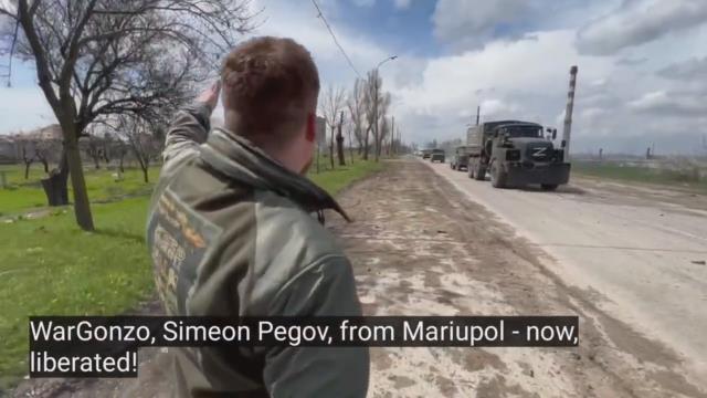 Mariupol'un işgalinin ardından Somali taburu Donbass cephesine doğru harekete geçti