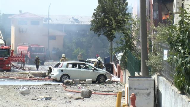 Tuzla'da boya fabrikasında patlama: 9 yaralı var, 3 işçi hayatını kaybetti