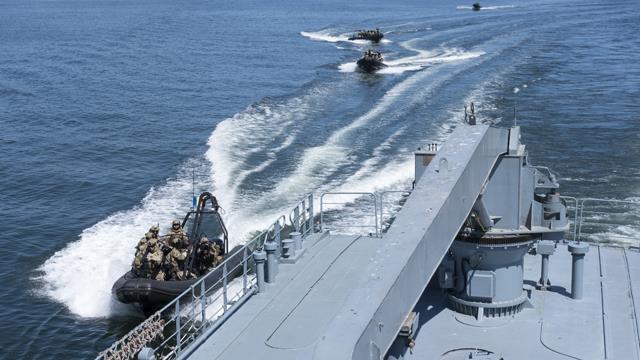 ABD öncülüğündeki 15 ülkeden Rusya'ya Karadeniz'de gözdağı